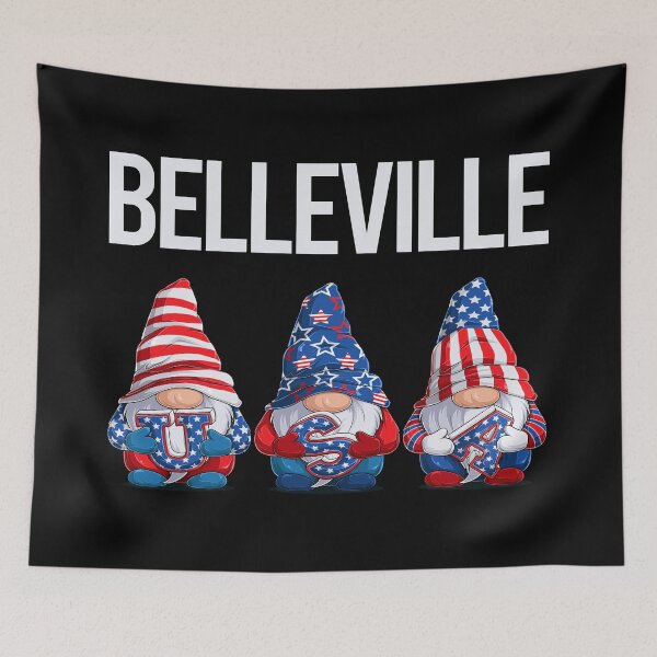 Item preview, Happy USA Gnomes Belleville designed and sold by xaviajames9.
