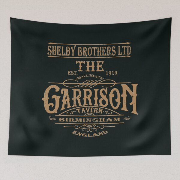 Item preview, Vintage Garrison Tavern The Blinders Birmingham - Distressed for Vintage Look - Professional Quality designed and sold by KenZoiz.