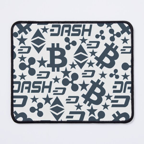 Item preview, Cryptocurrency symbols blue and white designed and sold by ivanoel.