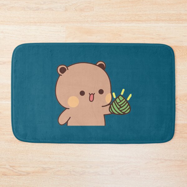 Item preview, Cute Dudu Is Sharing Uten Cake With Bubu   designed and sold by dragonwage56.