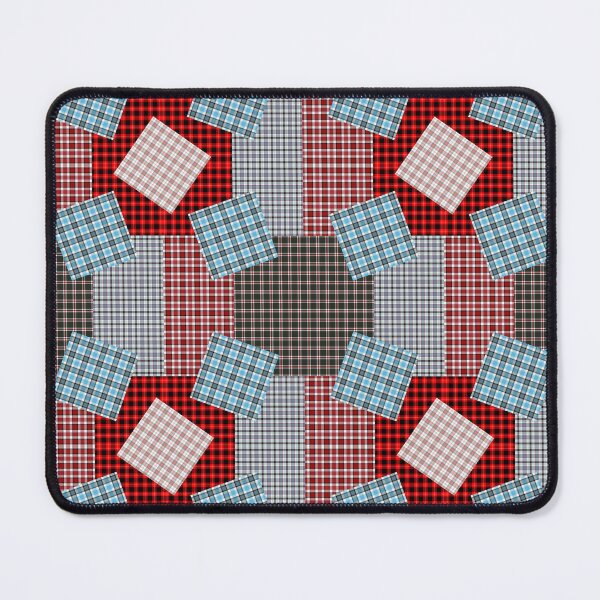 Item preview, Folk tartan patchwork  designed and sold by ivanoel.
