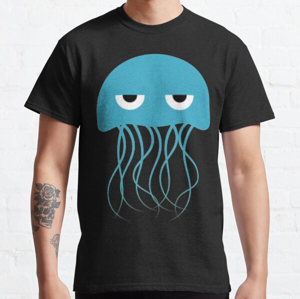 Cute Blue Jellyfish Classic T-Shirt