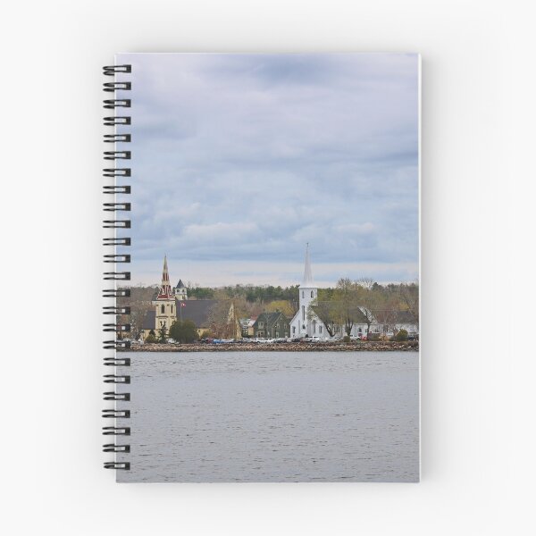 Item preview,  Five Churches of Mahone Bay Lunenburg County Nova Scotia Canada (view large) designed and sold by AnnDixon.