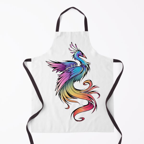 Item preview, elegant phoenix bird tattoo designed and sold by si3iy.