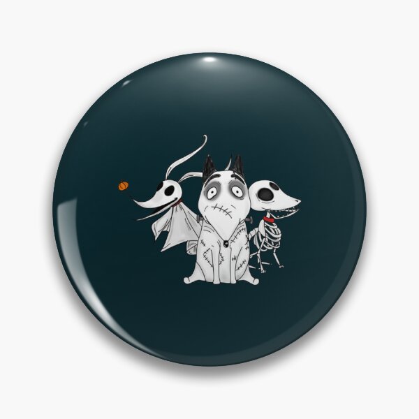 Item preview, ZERO, SCRAPS and SPARKY dog Tim Burton Movies   designed and sold by grossandcolor.