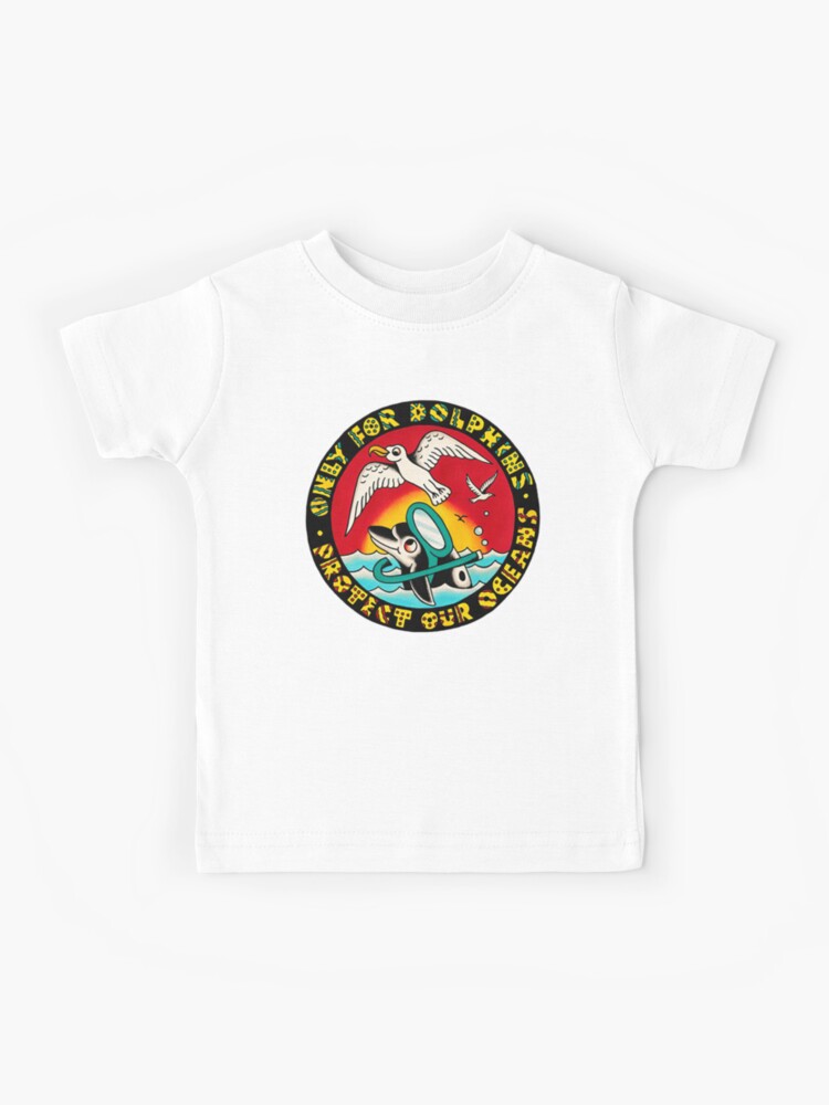 Action Bronson Merch Only for Dolphins Fitted | Kids T-Shirt