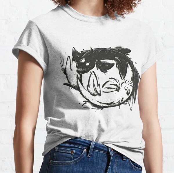 Carpes Koï Ying Yang T-shirt classique