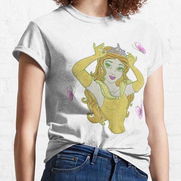 Rapunzel x Nike Cartoon Embroidered Shirt, Disney Characters