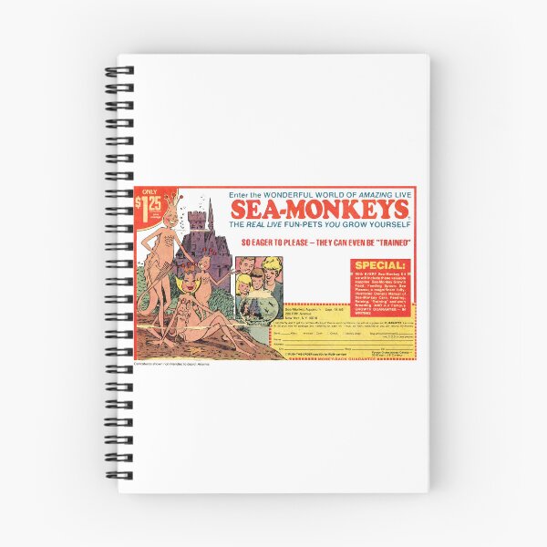 Item preview, SEA MONKEYS - ADVERT designed and sold by ThrowbackAds.