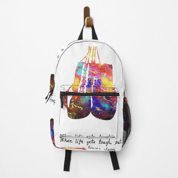 Item preview, Boxing Art Gloves when life gets tough put on your boxing gloves designed and sold by reenea84.