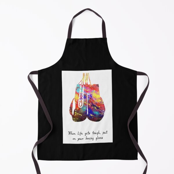 Item preview, Boxing Art Gloves when life gets tough put on your boxing gloves designed and sold by reenea84.