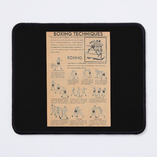 Item preview, Boxing Techniques art designed and sold by toniobnd51.