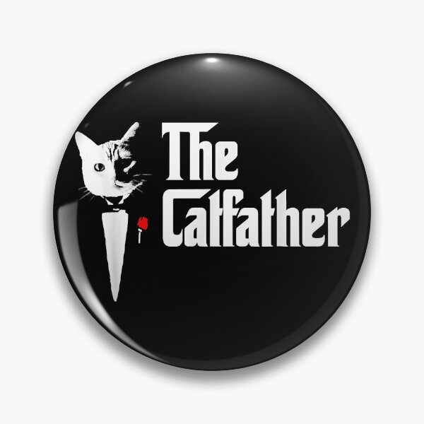 Item preview, The CatFather , Father Of Cats , Funny Cat Dad designed and sold by Jarret Terry.
