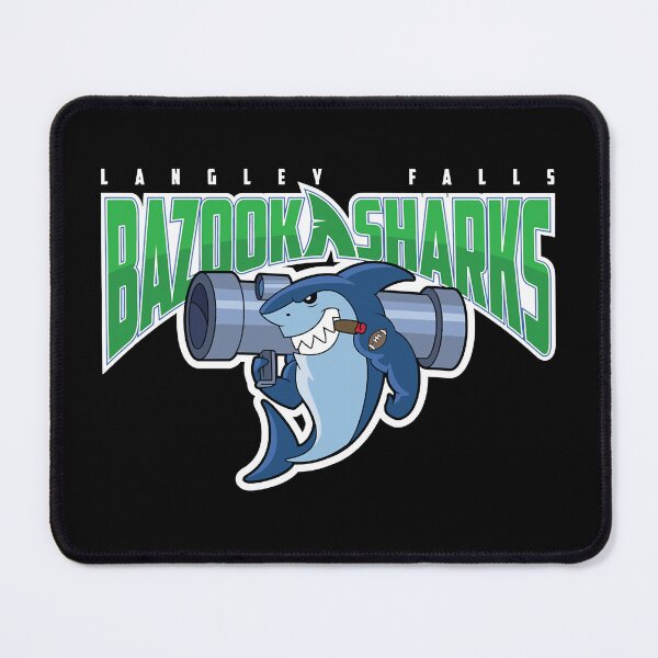 Item preview, Langley Falls Bazooka Sharks designed and sold by Jarret Terry.