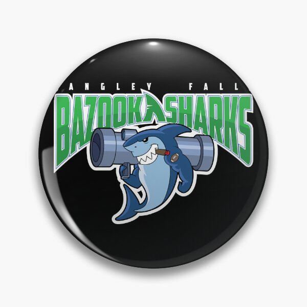 Item preview, Langley Falls Bazooka Sharks designed and sold by Jarret Terry.