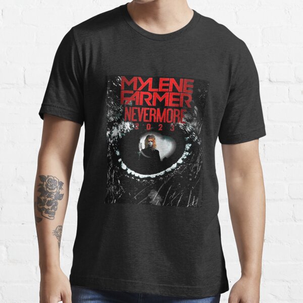Mylène Farmer Nevermore, Mylène Farmer, Mylène Farmer 2023, Mylène Farmer 2022 Graphique T-shirt essentiel