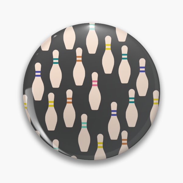 Item preview, Cute Bowling Pins Pattern designed and sold by kapotka.