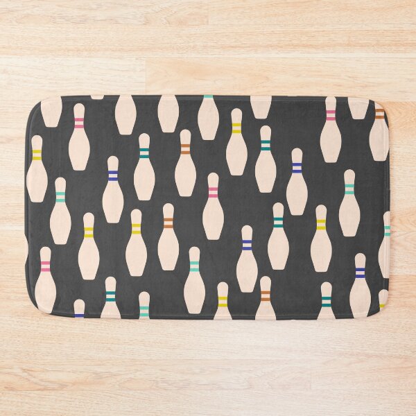 Item preview, Cute Bowling Pins Pattern designed and sold by kapotka.