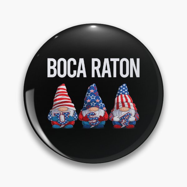 Item preview, Happy USA Gnomes Boca Raton designed and sold by xaviajames9.
