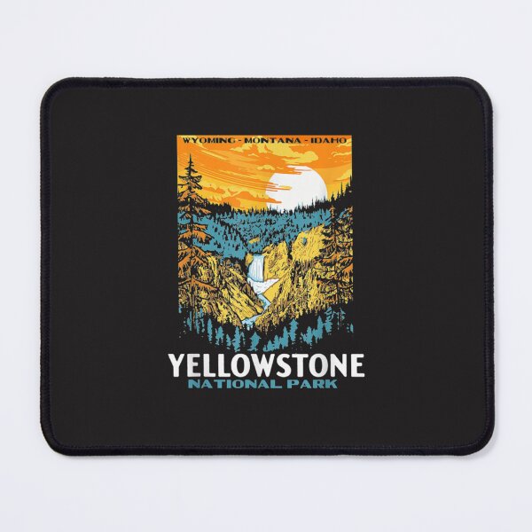 Item preview, Retro Yellowstone National Park WPA Style Lower designed and sold by ercszur.