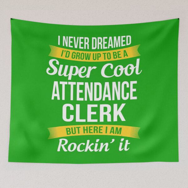 Item preview, Attendance Clerk Appreciation designed and sold by PhantoKin.