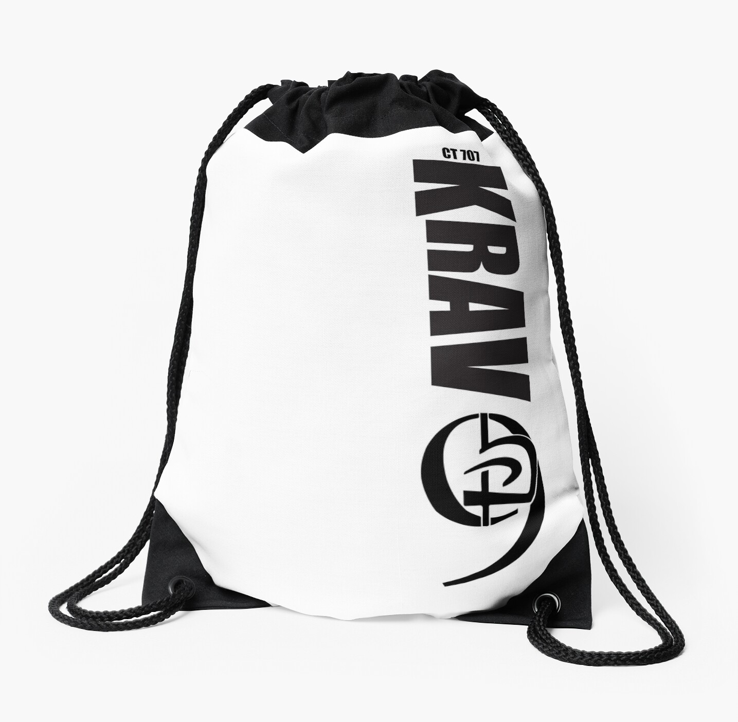 "Classic Tshirt" Drawstring Bag by Krav9 Redbubble