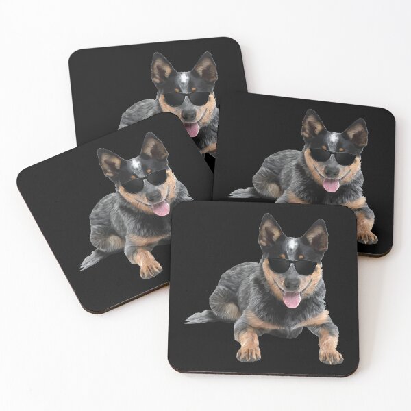 Item preview, Australian Cattle Heeler Dog In Aviator Dog Lover designed and sold by PhantoKin.