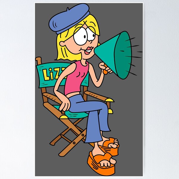 Cartoon Lizzie Director/Best Gifts For Men and Women Poster for