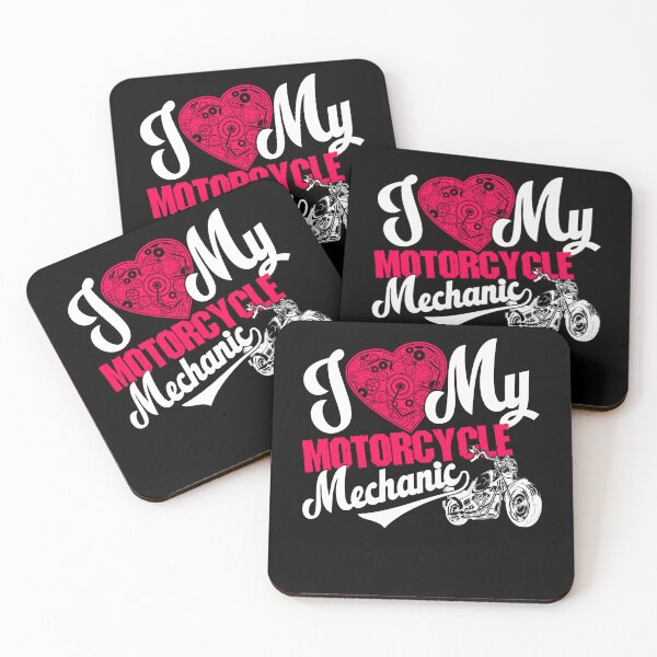 Item preview, I Love My Motorcycle Mechanic designed and sold by UnknownArtistt.