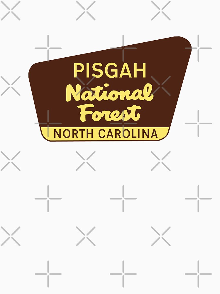 "PISGAH NATIONAL FOREST NORTH CAROLINA HIKING CLIMBING CAMPING EXPLORE NATURE 2" Tshirt by