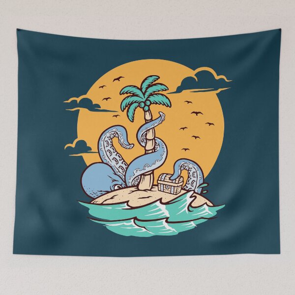 Item preview, Octopus Island designed and sold by CustomAssist.
