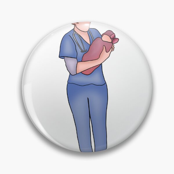 Item preview, pediatric nurse designed and sold by smellbellart3.