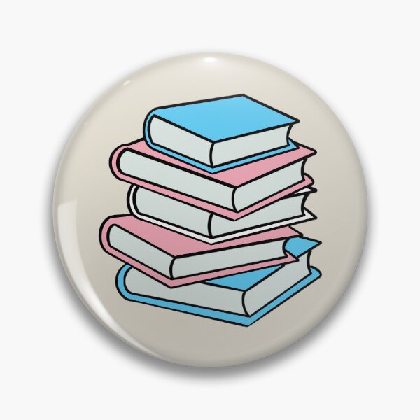 Item preview, book lover (subtle transgender theme) designed and sold by Sunny's Delights.