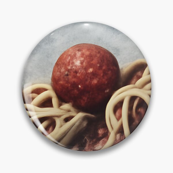 Artikelvorschau, Spaghetti und Fleischbällchen entworfen und verkauft von fizzribbit.