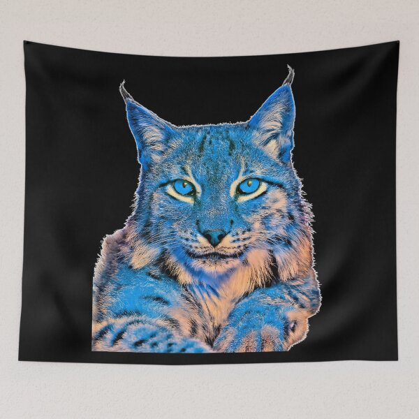 Item preview, The lynx cat art a wild cat designed and sold by umfhn.