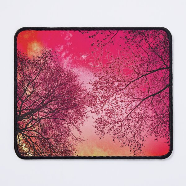 Item preview, Lonely Trees Sunset - Watercolor Painting designed and sold by Unaiza Khalid.