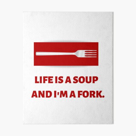 Life is soup, I am fork. White Mouse Rat Meme - Art Print Poster –  crizltron2000