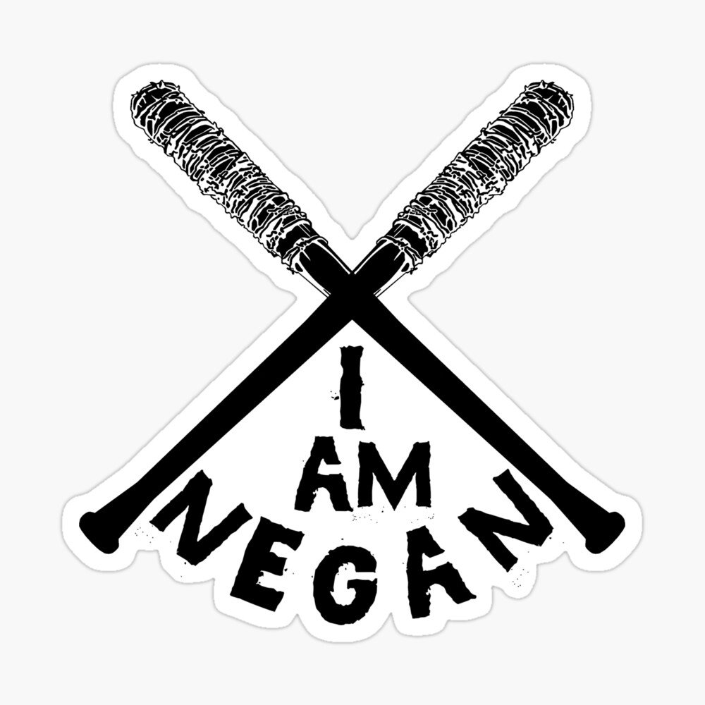 negan black and white