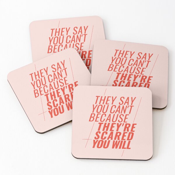 Item preview, They Say You Can't Because They're Scared You Will designed and sold by Heddar Badreddine.