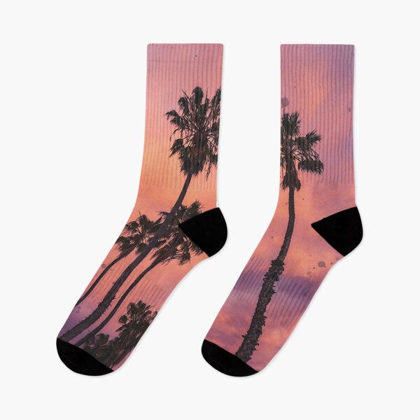 Item preview, Palm Trees Sunset - Watercolor Painting 2 designed and sold by Unaiza Khalid.