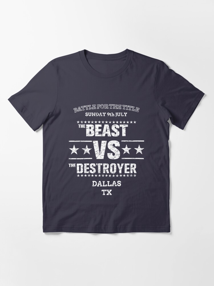 Alternate view of Beast VS Destroyer Essential T-Shirt