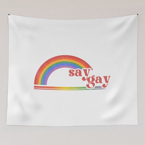 Item preview, Rainbow Say Gay Protect Queer Kids Pride Month Lgbt designed and sold by justrepit.