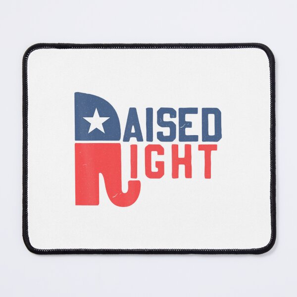 Item preview, Raised Right Republican Elephant Republican designed and sold by justrepit.