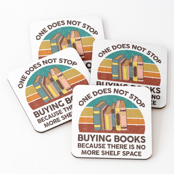 Item preview, Reading One Does Not Stop Buying Books Bookworm Lover designed and sold by justrepit.