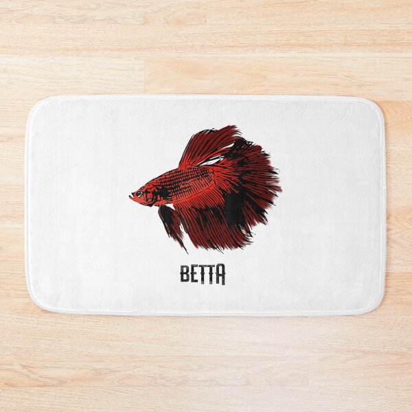 Item preview, Red Betta Fish Siamese Fighter Fish Aquarium designed and sold by justrepit.