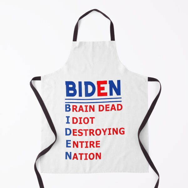 Item preview, Republicans Voter Anti Joe Biden Brain Dead Idiot Destroying designed and sold by justrepit.