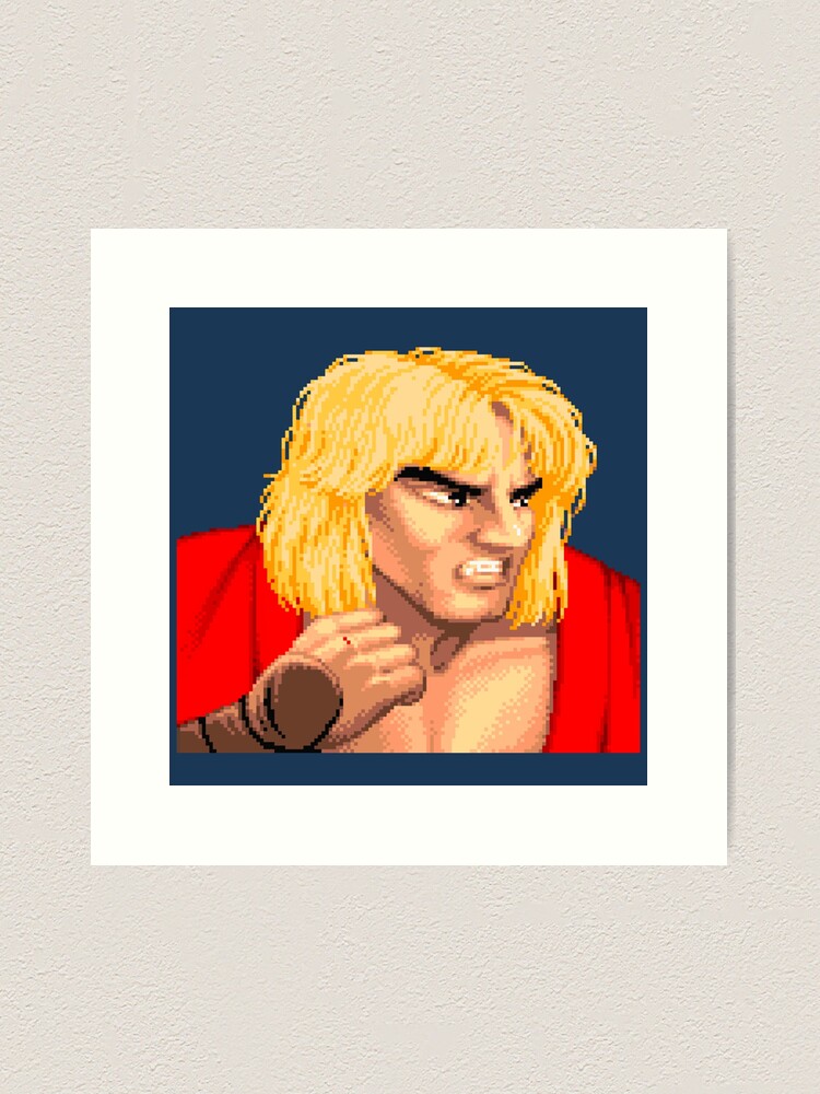 SF2 CHAMPION EDITION GUILE FACE OFF Sticker by PIXLTEES