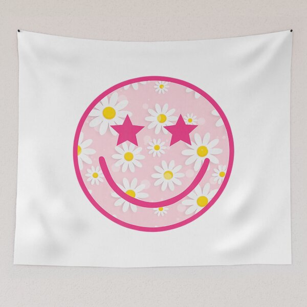 Item preview, Retro Happy Face Flower Smiley Face Trendy designed and sold by justrepit.