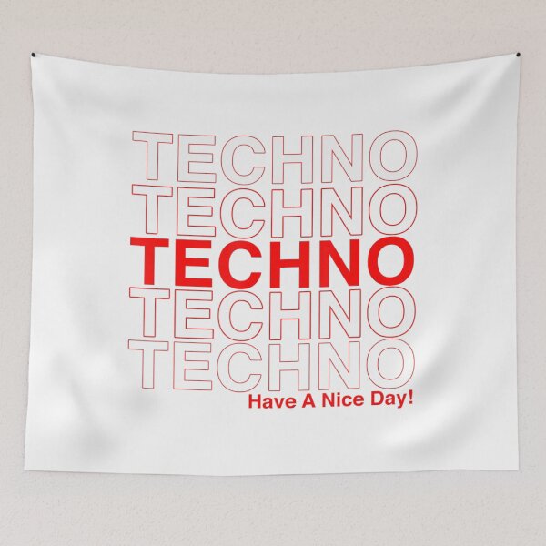 Item preview, Retro Techno Shopping Bag Gear Trance House Music Lover Edm designed and sold by justrepit.