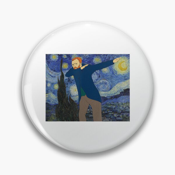 Item preview, Retro Van Gogh Starry Nigh-Dabbing Vincent Van Gogh designed and sold by justrepit.